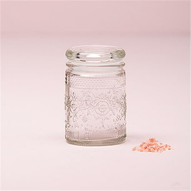 Red Co Small 8-inch Shabby Chic Vintage Decorative Caddy with Glass Bottles Red Co Small 8-inch Shabby Chic Vintage Decorative Caddy with Glass Bottles